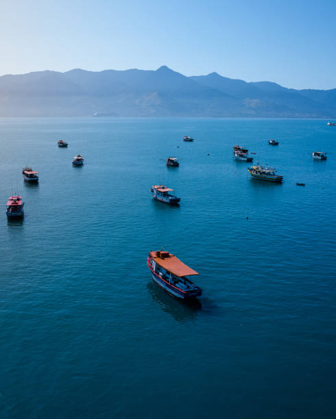 Fishing boats in the bay