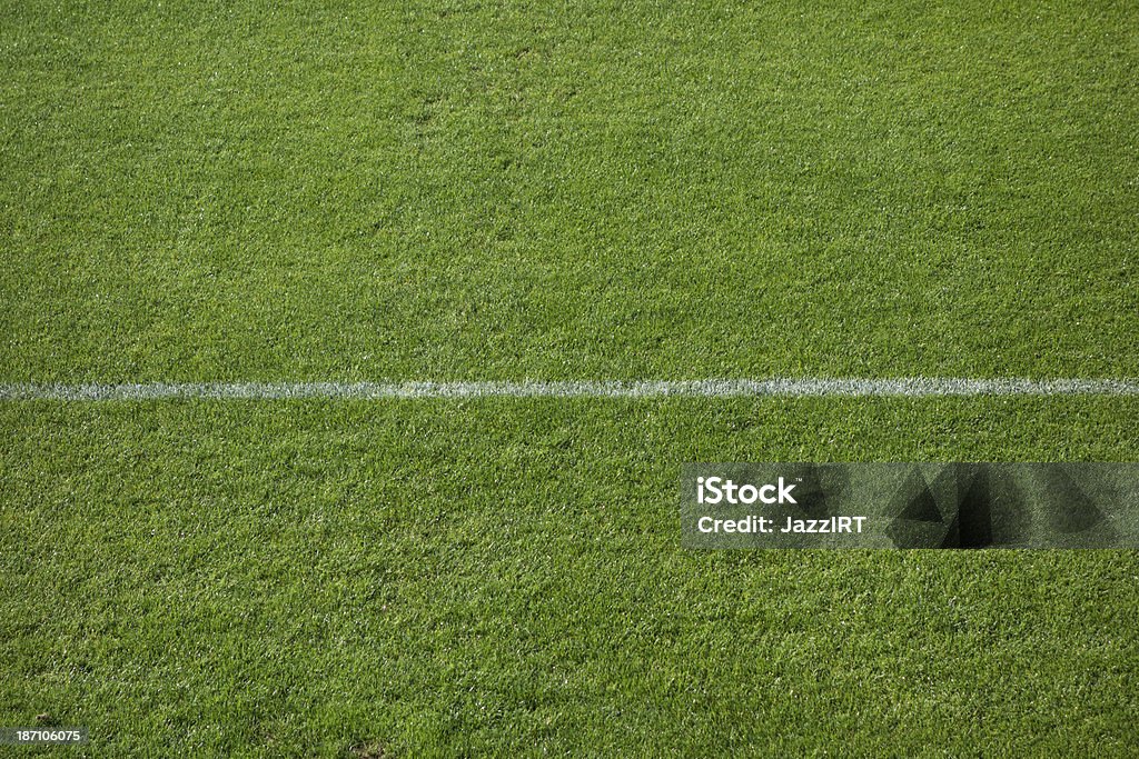 Football (soccer) field angle avec des marques - Photo de Angle libre de droits