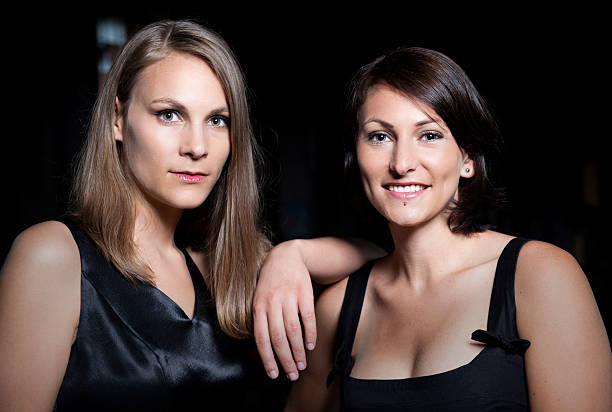istock Portrait of two sisters 187107902