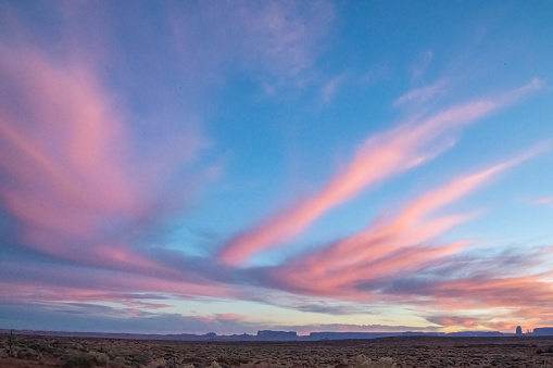 Striped Rock at dusk, Valley of Fire State Park, Nevada