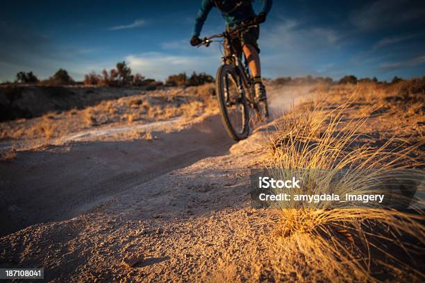 Photo libre de droit de Paysage Désert De Vtt banque d'images et plus d'images libres de droit de Activité de loisirs - Activité de loisirs, Adulte, Adulte d'âge moyen