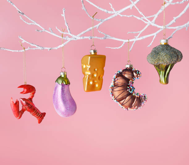 Modern funny christmas  ornaments