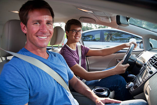 istock Teenager learning to drive 187108312