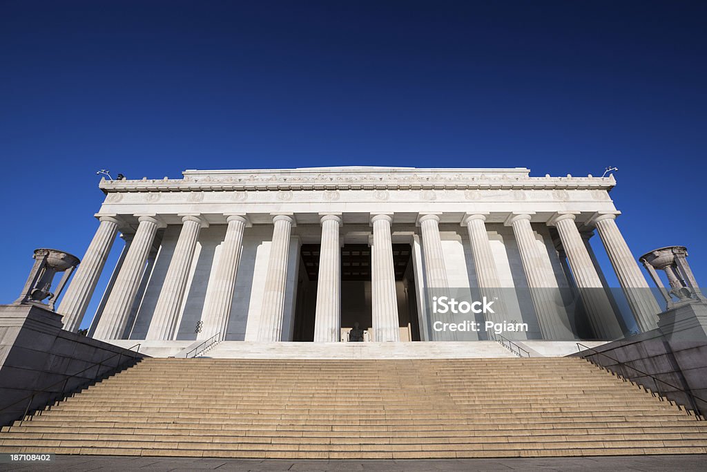 Monumento a Lincoln - Foto de stock de Abraham Lincoln libre de derechos