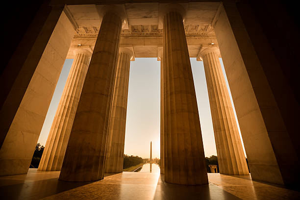 istock Washington Monument from the Lincoln Memorial 187108438