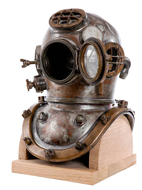 istock Antique Scuba Helmet 187109472