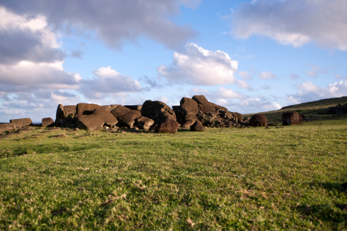 Ahu Tahira in Vaihu, Easter Island