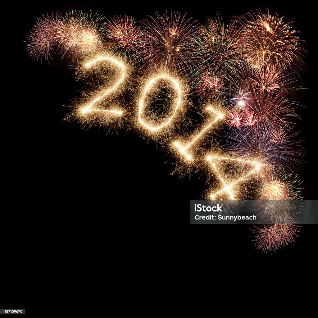 Ano Novo de 2014 - Foto de stock de 2014 royalty-free