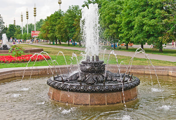 istock Old Fountain in VVC (VDNKH), Moscow 187111640