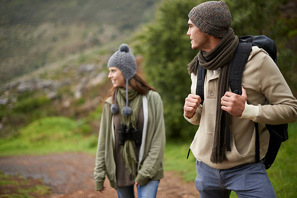 istock Enjoying a leisurely winter walk 187111692