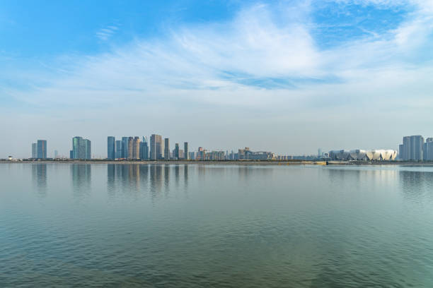 istock modern city waterfront downtown skyline,China 1871131082
