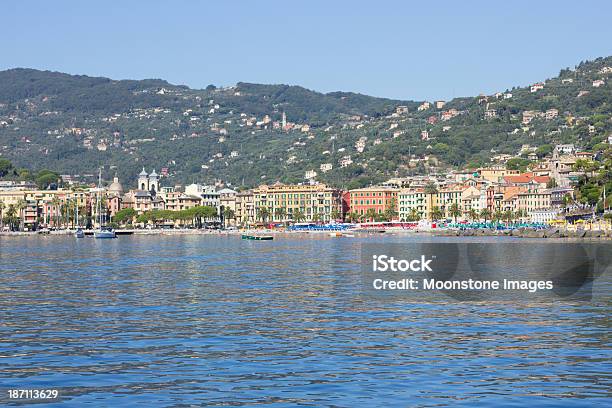 Santa Margherita Ligure W Ligurii We Włoszech - zdjęcia stockowe i więcej obrazów Architektura - Architektura, Bez ludzi, Bezchmurne niebo