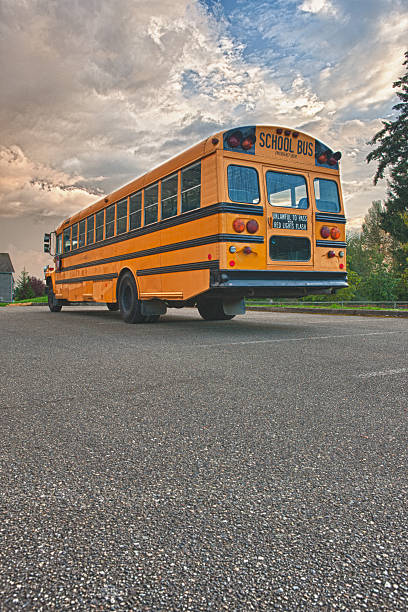 istock Rear of School Bus 187113826