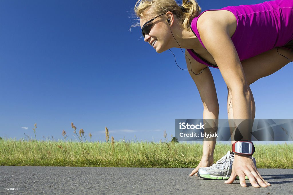 Mujer corriendo - Foto de stock de Actividad libre de derechos