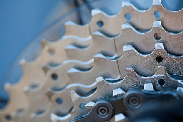 istock Bike cassette and chain 187115576