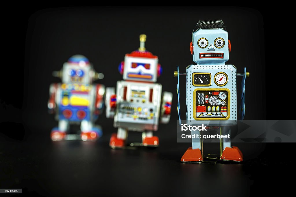 Spielzeug-Roboter - Lizenzfrei 1950-1959 Stock-Foto