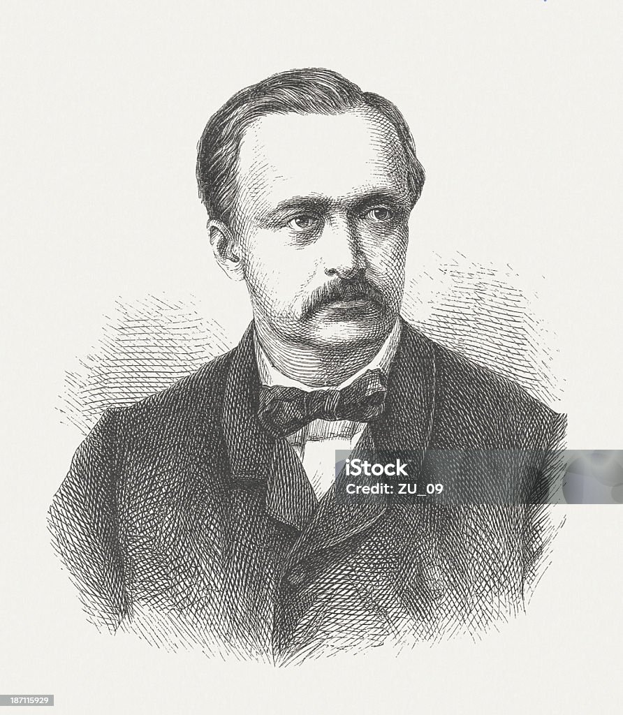 Helmholtz - Lizenzfrei Asiatischer Holzschnitt Stock-Illustration