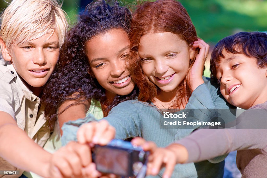 Capturar infância momentos de Verão - Royalty-free Adolescente Foto de stock