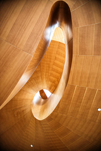 istock Wooden staircase, close up 187116861