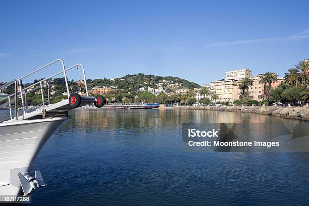 Rapallo On The Riviera Di Levante Italy Stock Photo - Download Image Now - Architecture, Clear Sky, Color Image