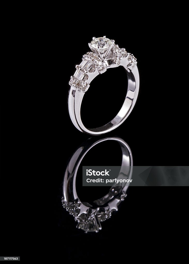 Anel de Diamante - Foto de stock de Adulto royalty-free