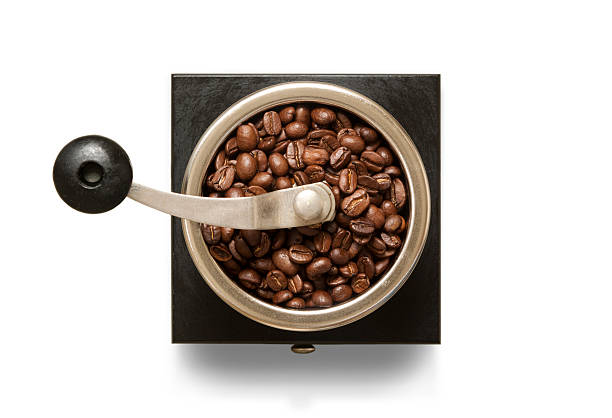 istock Overhead shot of Coffee Grinder 187117729