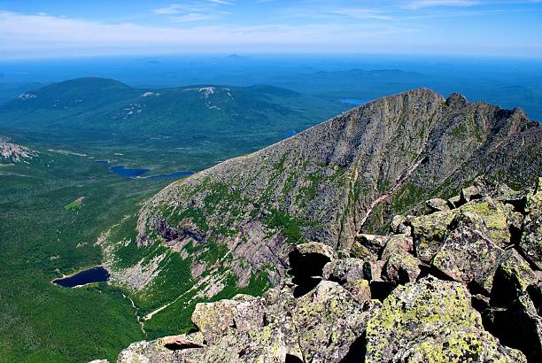 Mount Katahdin The highest mountain in Maine USA mt katahdin stock pictures, royalty-free photos & images