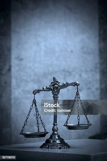 Decorative Scales Of Justice Stock Photo - Download Image Now - Equal-Arm Balance, Balance, Justice - Concept