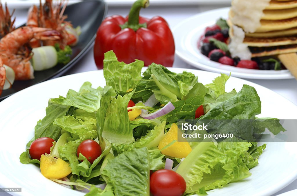 Salada. - Royalty-free Alface Foto de stock