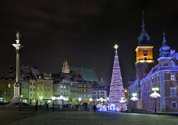 istock Christmas decorations in Warsaw 187120341