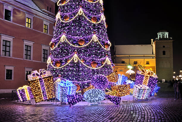 istock Christmas decorations in Warsaw 187120347