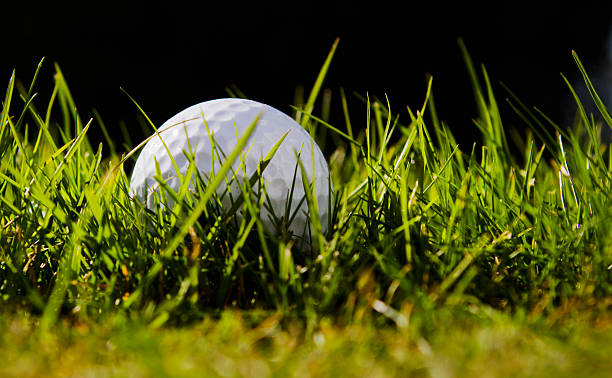 golfball - putting golf sports flag short game ストックフォトと画像