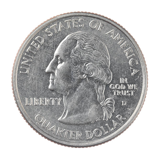 istock American one quarter dollar coin isolated on a white background 187122481