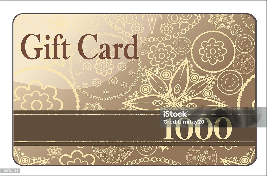 Regalo card - arte vettoriale royalty-free di Abilità