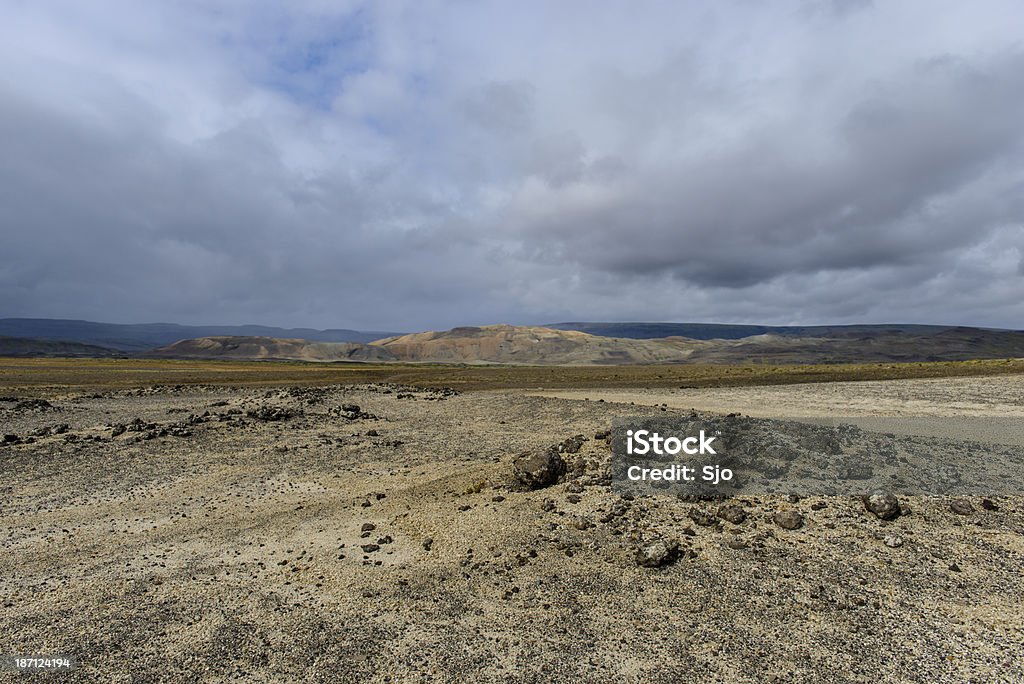 Cinzas vulcânicas paisagem - Foto de stock de Beleza natural - Natureza royalty-free
