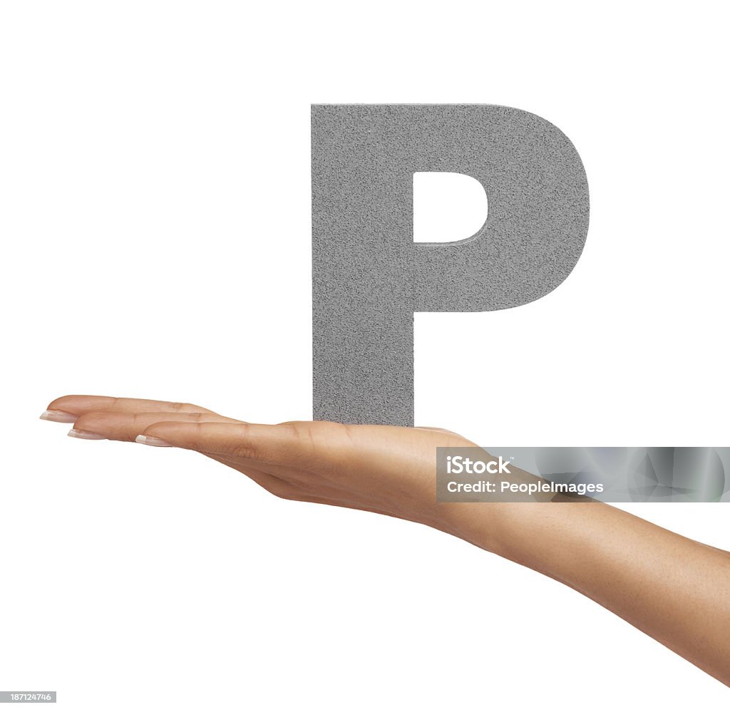 Представление буквой «P» - Стоковые фото Алфавит роялти-фри