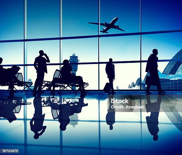 Airport Lounge Stockfoto und mehr Bilder von Flughafen - Flughafen, Flughafen-Kontrollturm, Beengt