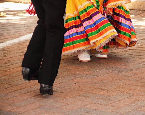 istock Mexican Man Woman Dance 187124972