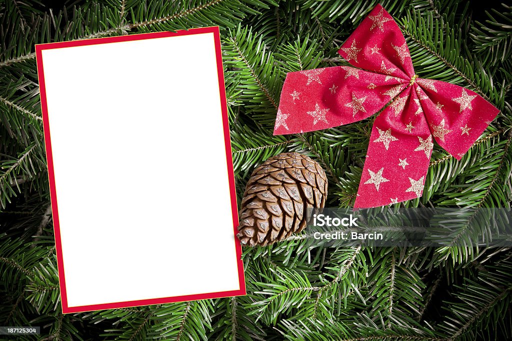 Cartão de Natal - Royalty-free Moldura - Composição Foto de stock