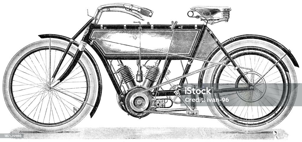 Motocicletta - Illustrazione stock royalty-free di Motocicletta