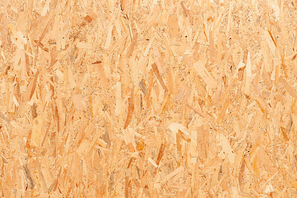 osb fond en bois. - wood chipboard photos et images de collection