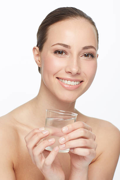 istock Water's my beauty secret! 187126554