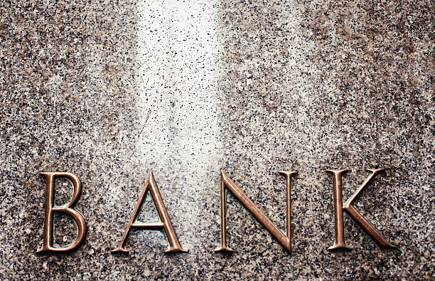 istock Bank in financial district 187126856