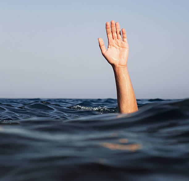 istock Seeking Rescue in Sea 187127202