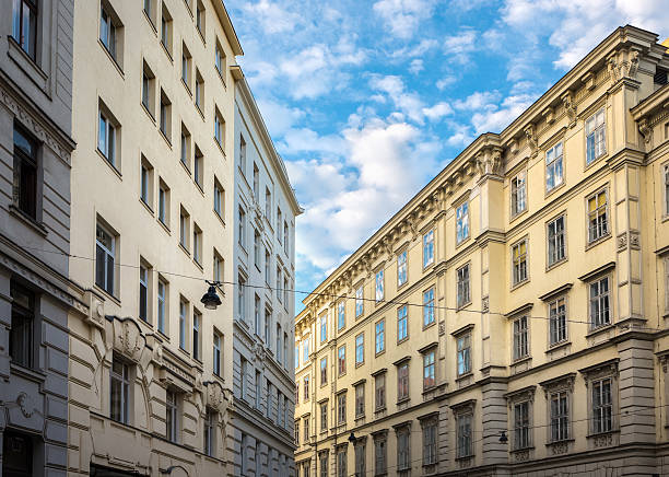 istock Condominium facades in Vienna, Austria 187127636