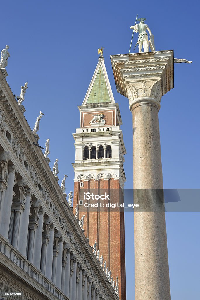 サンマルコの鐘楼ベニス - イタリアのロイヤリティフリーストックフォト