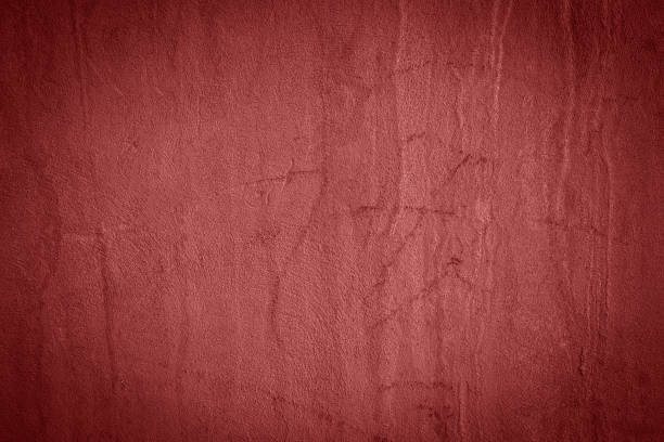 istock Red in grunge style for portraits, posters. Texture 1871298960