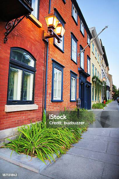 Farbenfrohe Gebäude In Old Quebec District Stockfoto und mehr Bilder von Alt - Alt, Altertümlich, Architektur