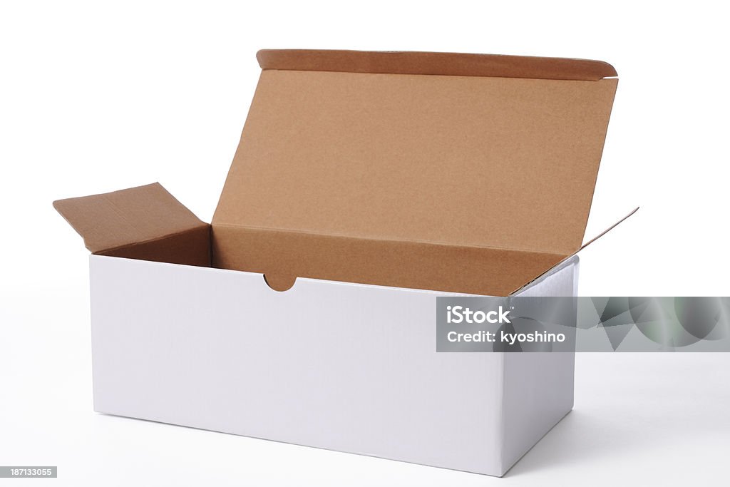空白のボックス - 開いているのロイヤリティフリーストックフォト