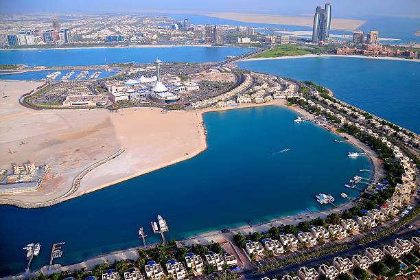 istock Abu Dhabi Aerial View 187133115
